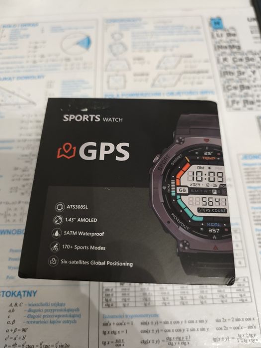 Jak T-REX  3 GPS Amoled stan idealny 1-mc na baterii