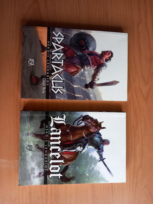 Coleção heróis lendários de Claude Merle