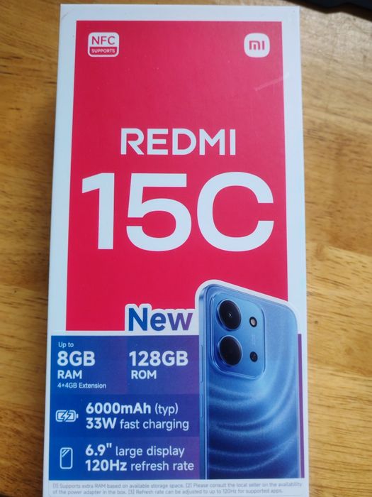 Redmi 15c 128 Midnight Black
