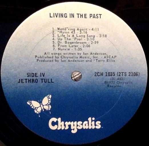 JETHRO TULL - Living in The Past 2 Lp's