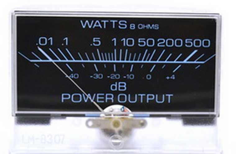 Стрелочные индикаторы для усилителя 1 шт.