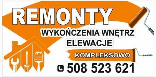Remonty łazienek, malowanie, gipsowanie, wykończenia wnętrz