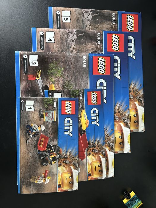 Lego City 60188 Kopalnia złota Stan Idealny