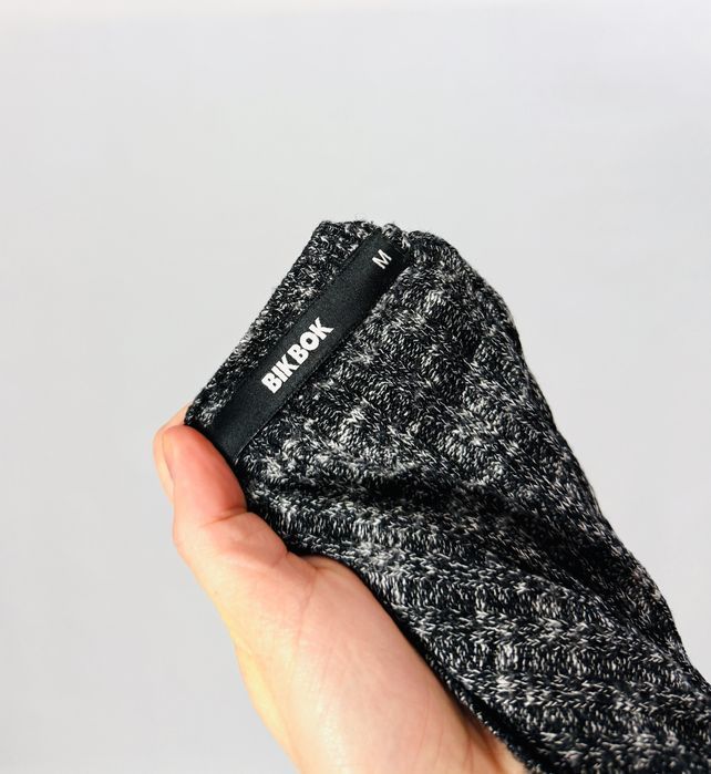 Szara dzianinowa sukienka midi M 38