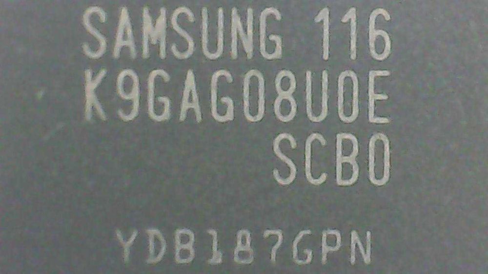 Samsung K9GAG08U0E прошита під тв Samsung D5500, D5700, D5720, D5520