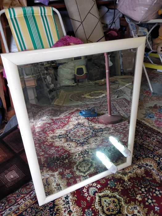 Espelho WC com lâmpadas