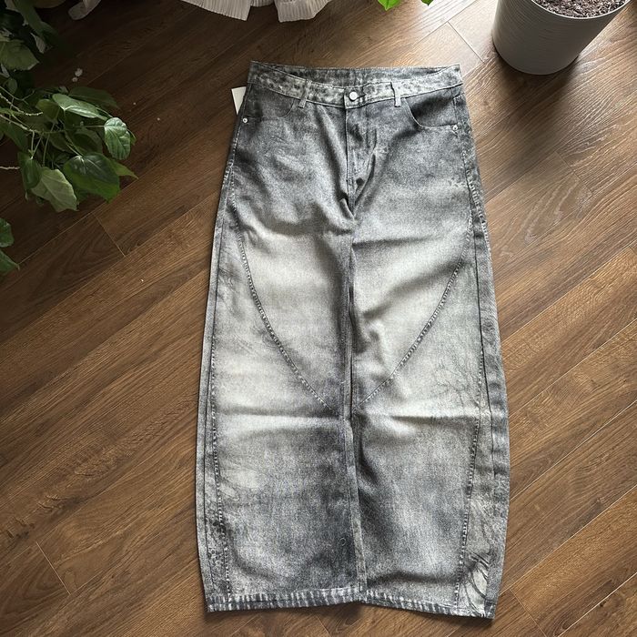 Baggy washed racer acne studios y2k широкие оверсайз джинсы широкі реп