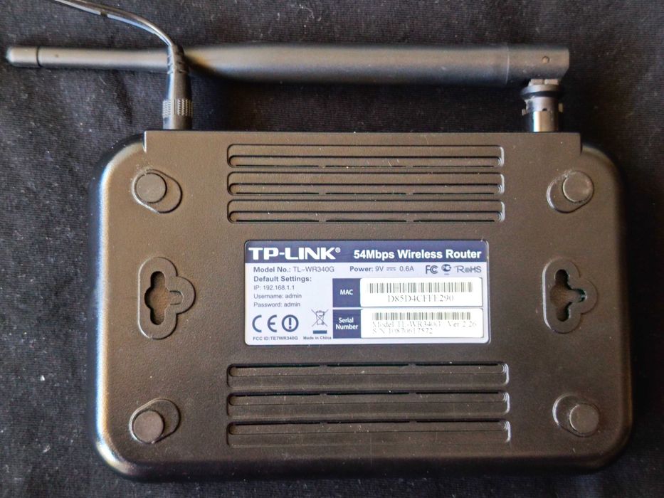 Router bezprzewodowy TP-Link TL-WR340G