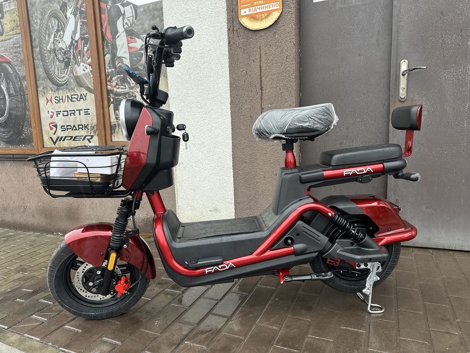 Електро скутер велосипед елекровелосипед Fada Ritmo 800w 2025р