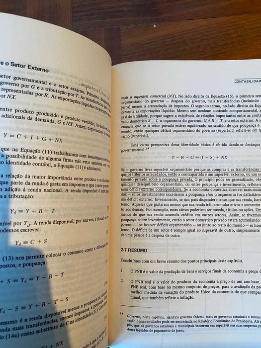 Macro-economia de Rudiger Dornbush e Stanley Fischer