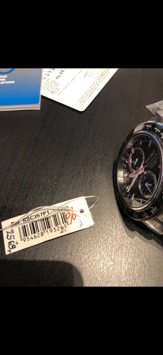 Zegarek meski seiko sportura perpetual solar