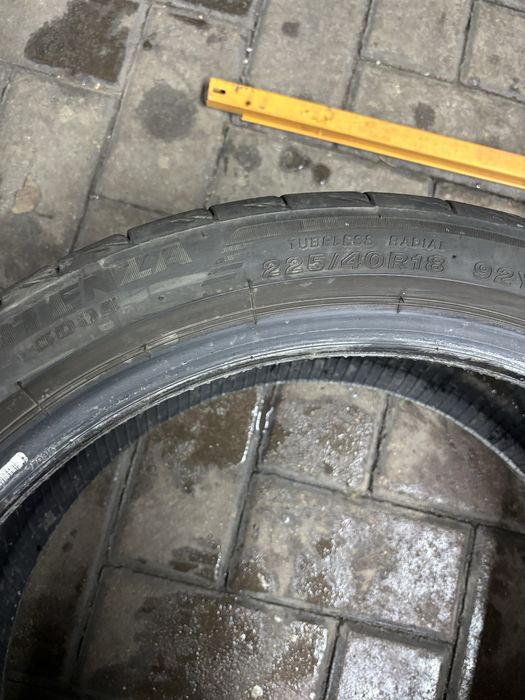 2x Opona letnia Bridgestone 225/40/18 ( ładny stan, 6mm, 2020)