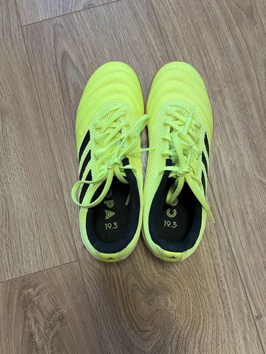 Halówki Adidas jasno-żółte