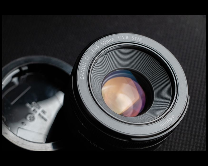 Lente Canon EF 50mm 1.8 STM