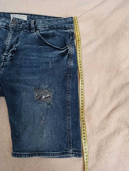 Шорты мужские джинсовые pull&bear в идеальном состоянии р. usa32/eur42