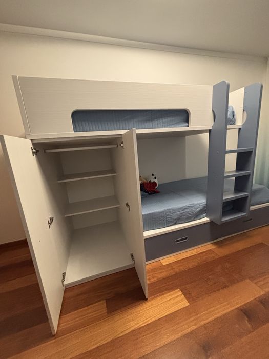 Boliche Noo azul crianças com arrumacao