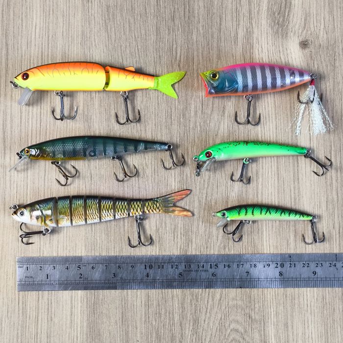 НАБОР ‼️ 6 штук воблеров воблер попер набір воблерів