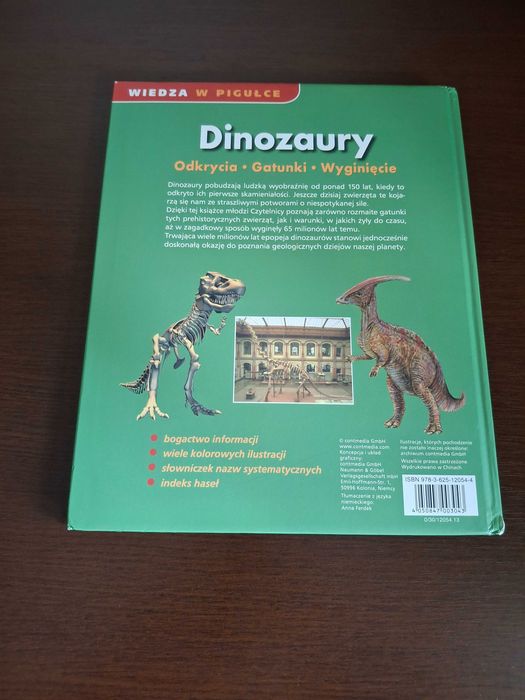 Książka dla dzieci Dinozaury