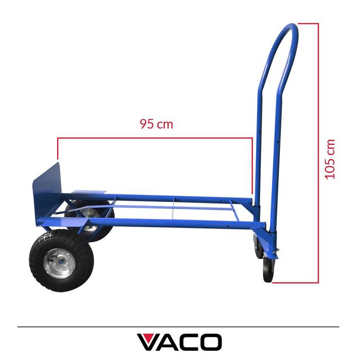 Wózek młynarka, wózek Magazynowy 2 Platformy 250kg Wózek transportowy 2w1 NOWY