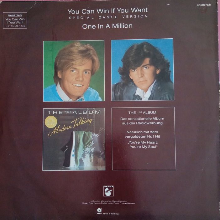 Vinil Maxi Modenn Talking - You Can Win if You Want