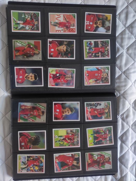 Cromos fome de vencer 2022 e 2018