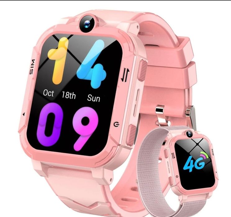Smartwatch Blackview Kids Z20 4G, GPS, App, bateria 800 mAh, różowy