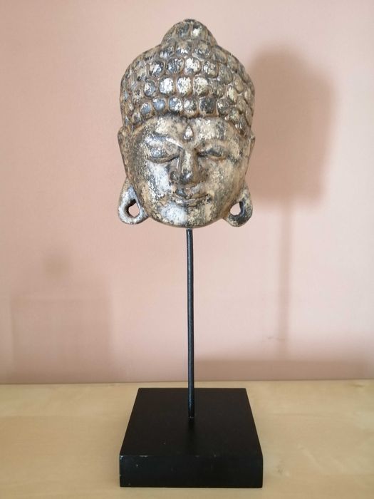 Buda em madeira, novo