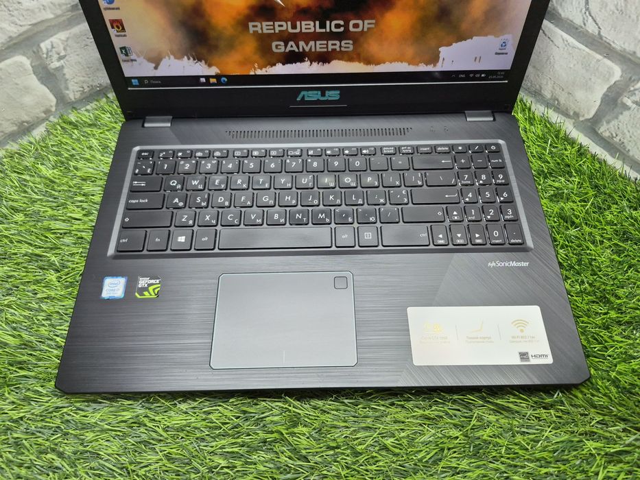 Магазин:Asus x570u/Core i7-8550u/16gb/256SSD+1TB/Nvidia GTX 1050 4gb/Игровой Ноутбук.