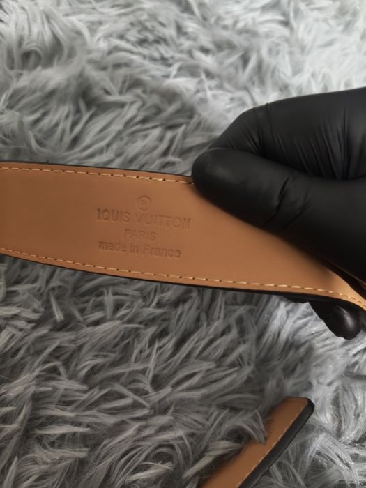 Pasek Louis Vuitton Czarny