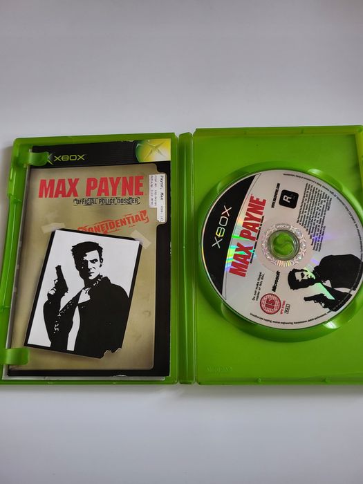 Max Payne Xbox Pudełkowa