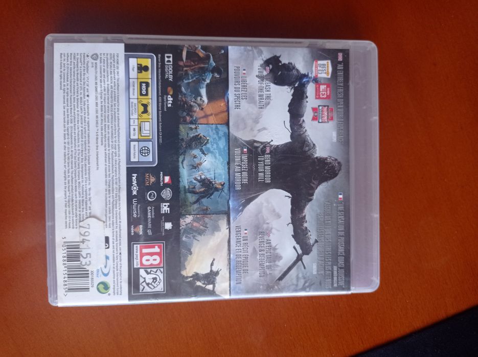 PS3 Shadow of Mordor