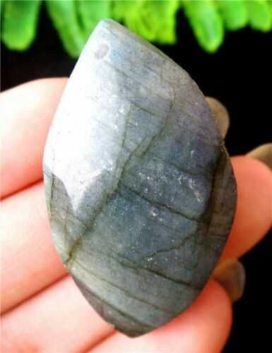 Labradoryt polerowany, na zawieszkę