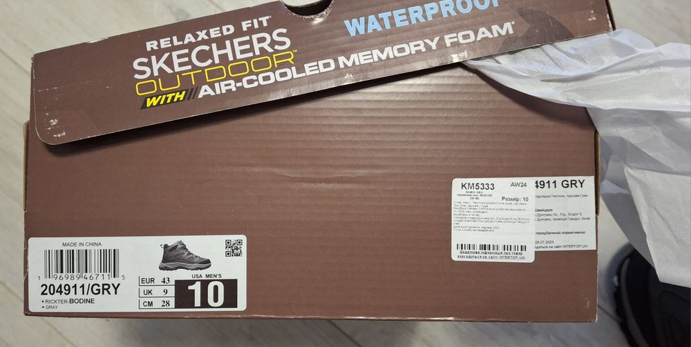 черевики skechers outdoors