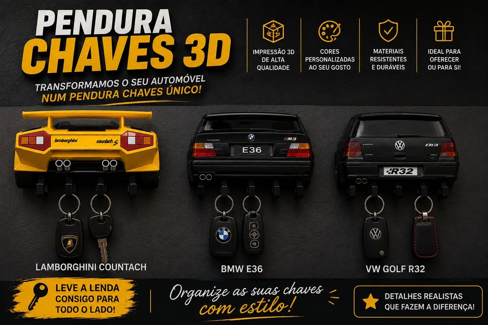 Impressões em 3D para todos os Gostos