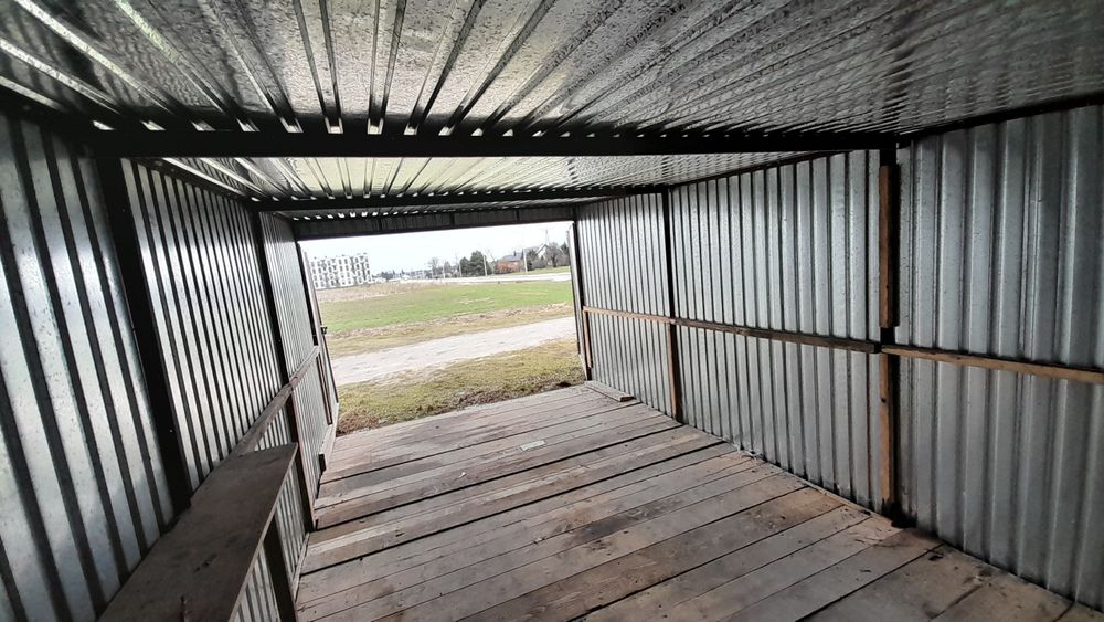 Garaż blaszany 3x5m - stan super