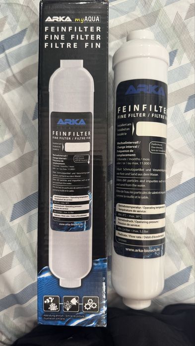 Carbon filter e fine filter