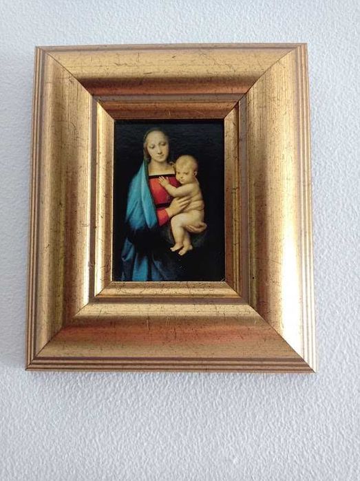 Quadro Vintage da coleção ”Os Tesouros da Pintura”  Antiguidade  Colecções Philae