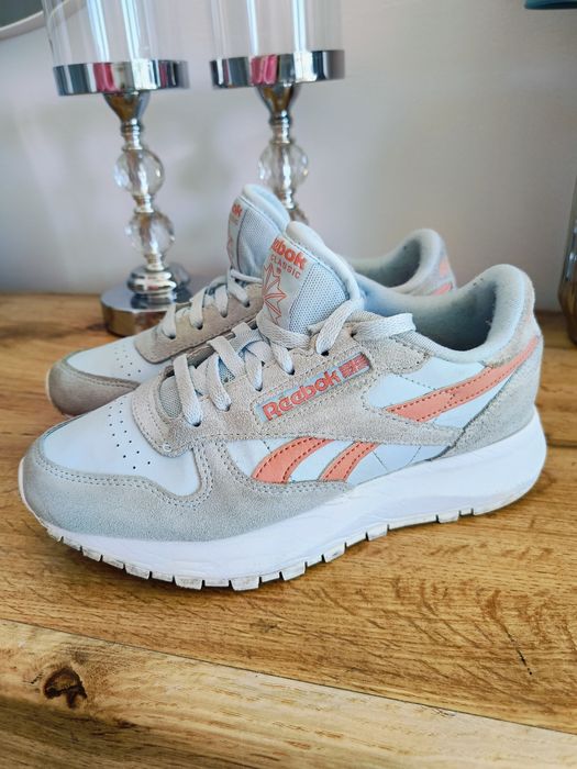 Buty Reebok classic leather 36 niebieskie