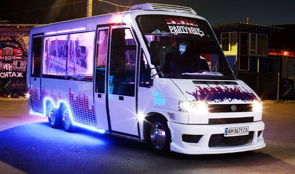 Party Bus аренда (пати бас) на детский день рождения/вечеринку/девични