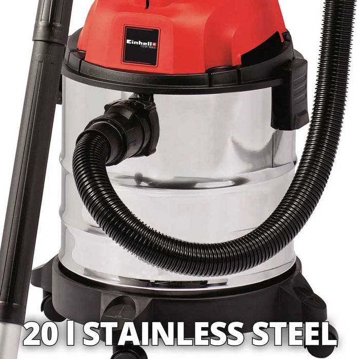 Пилосос будівельний Einhell порохотяг 1750Вт 20л Пылесос строительный