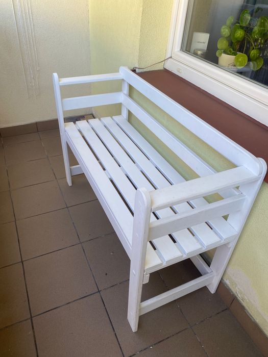 Ławka lite drewno sosna