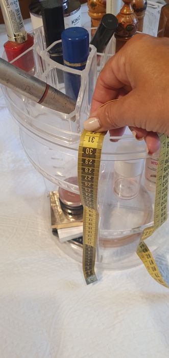 Organizafor de maquilhagem em acrílico