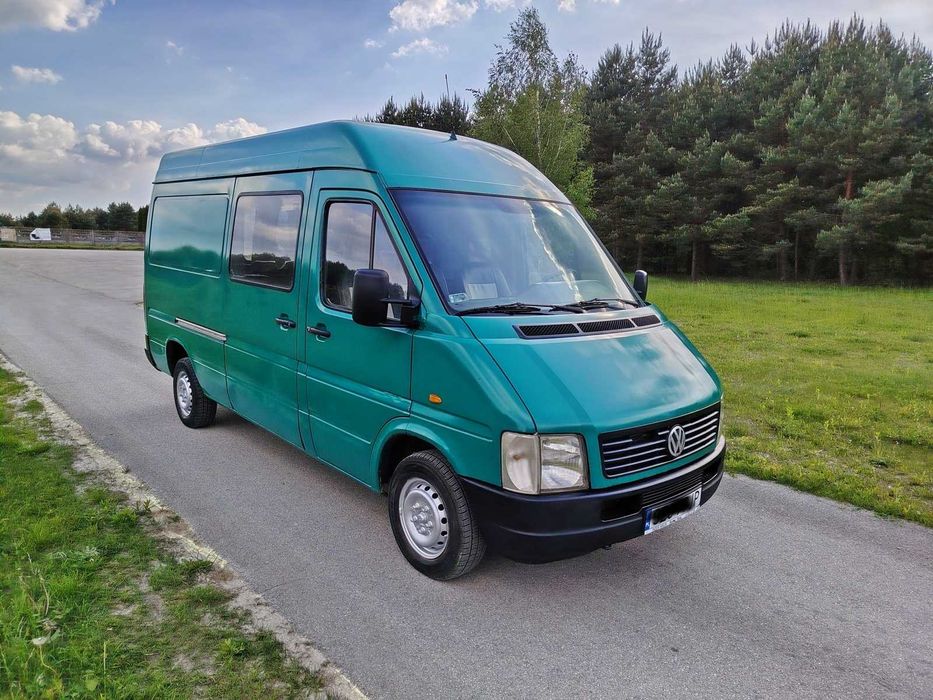 VOLKSWAGEN LT 35 L2H2 2001r 2.5TDI Przebieg 299tys 6 osob Blokada Most