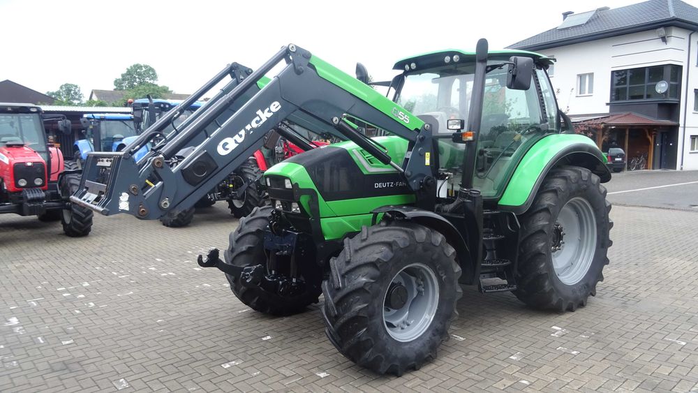 Deutz Fahr 6150 sprowadzony 2015r sprowadzony. 4x4 ładowacz czołowy