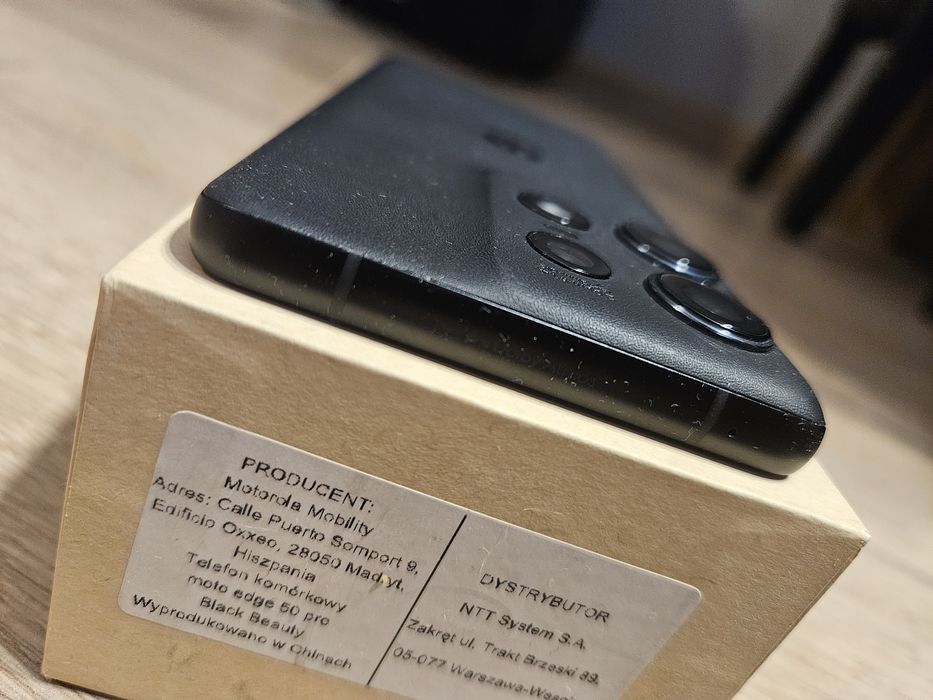 Motorola Edge 50 Pro 12GB/512GB - super stan, folia, komplet!