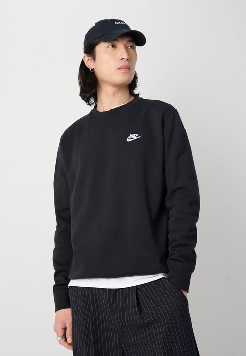 Bluza czarna z logo Nike L