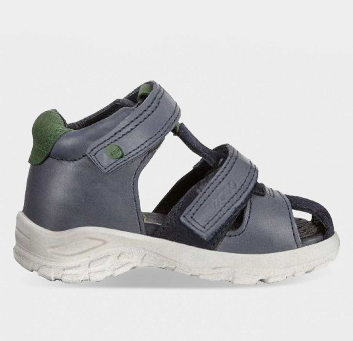 Новые кожаные босоножки ECCO с закрытой пяткой мальчику, оригинал, 19