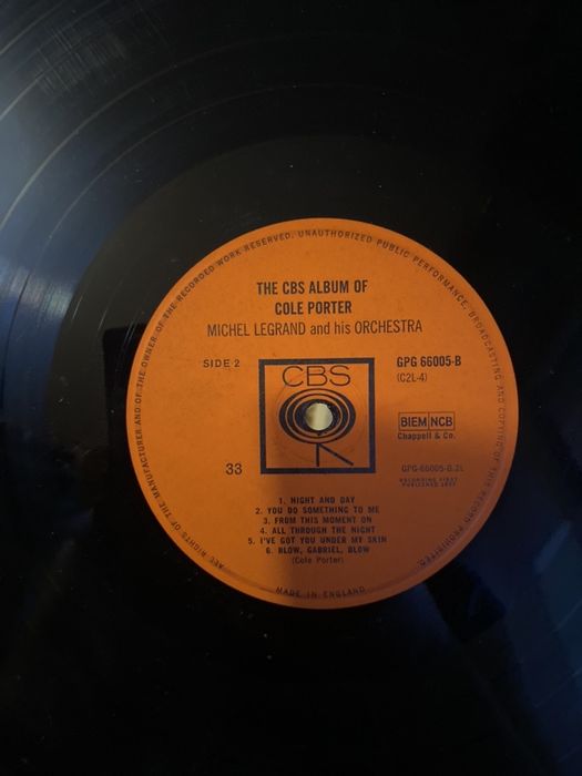 2 discos vinil Cole Porter - Michael Legrand and his Orchestra - UK