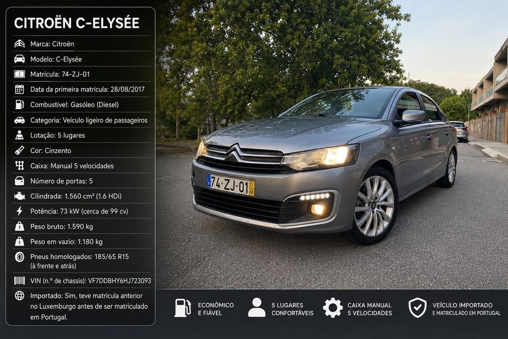 Citroën C-Elysée 2017