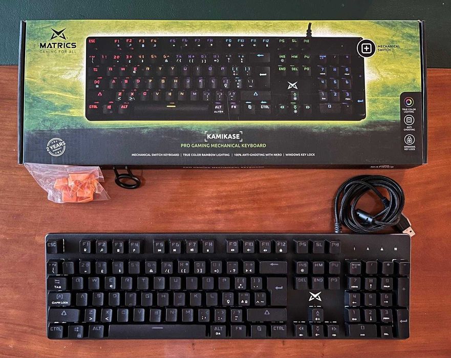 Teclado Gaming Matrics Kamikase